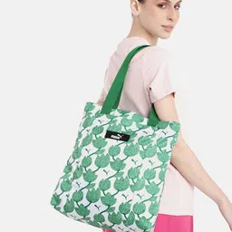 Puma Printed Core Pop Shopper Tote Bag image 4