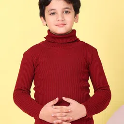 Superminis Boys Ribbed Woollen Pullover-picture-10