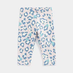 mothercare Infant Girls Abstract Printed Ankle Length Leggings-picture-45