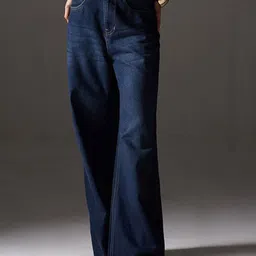 Miss Chase Women Wide Leg High-Rise Light Fade Jeans-image-90