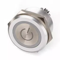 RS PRO Illuminated Push Button Switch Latching 30.2 mm DPST Green LED 250 V AC, 2489251-picture-30