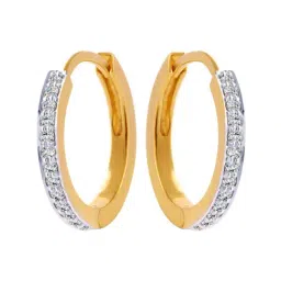 P.C. Chandra Jewellers 18 kt Gold & Diamond Earrings-picture-44
