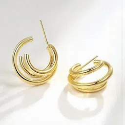 Eyes Blings Gold Earrings-picture-39