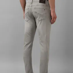 Louis Philippe Grey Slim Fit Jeans image 2