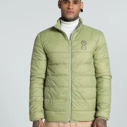 Puma Calming Green Slim Fit Reversible Jacket image 2