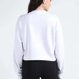 CALVIN KLEIN White Plain T-Shirt image 2