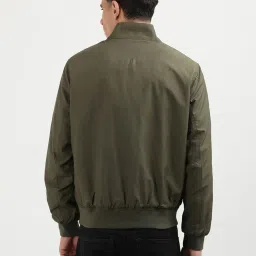 Tommy Hilfiger Green Cotton Regular Fit Jacket image 2