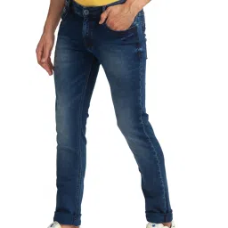 Parx Blue Tapered Fit Jeans image 3