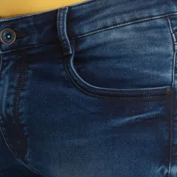 Parx Blue Tapered Fit Jeans image 5