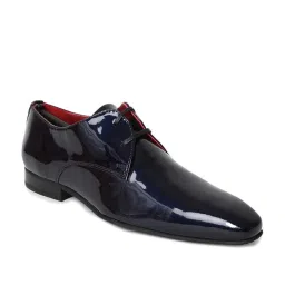Gabicci Men's Dapper Navy Derby Shoes image 2