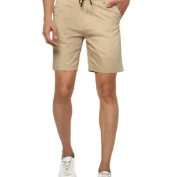 Forever 21 Beige Cotton Regular Fit Shorts-picture-18