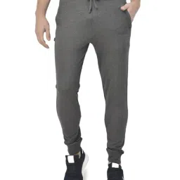 Woodland Grey Regular Fit Joggers-image-33