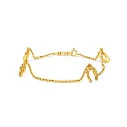 Kisna Diamond & Gold Jewellery 18k Danica Pure Gold Bracelet for Women-picture-202
