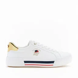 U.S. Polo Assn. Women's White Sneakers image 2