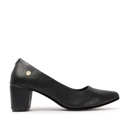 Carlton London Women's Black Casual Pumps image 2