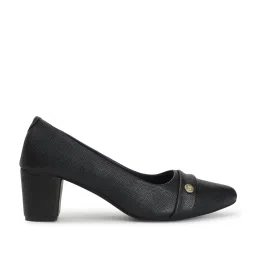 Carlton London Women's Black Casual Pumps image 2