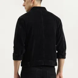 United Colors of Benetton Regular Fit Spread Collar Textured Jacket image 2