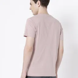 Red Tape Pink Cotton Regular Fit Printed T-Shirt image 2