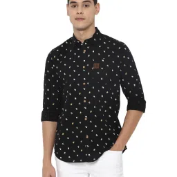 Forever 21 Black Printed Shirt image 1