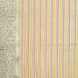 Banarasi Silk Works Beige Woven Saree With Unstitched Blouse image 5