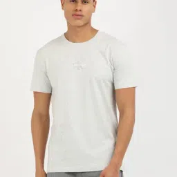 Calvin Klein Jeans Grey Cotton Regular Fit T-Shirt-picture-30