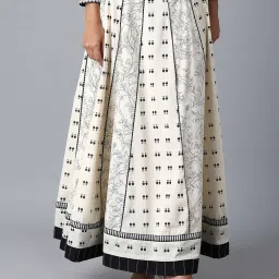 W Green Pure Cotton Embroidered Skirts (Pack of 2) image 2