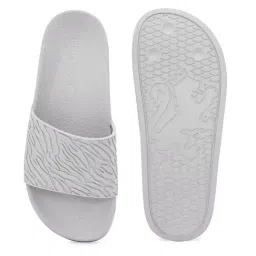 Red Tape Women's Sunnies Grey Slides image 5