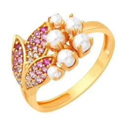 Malabar Gold and Diamonds 18k (750) BIS Hallmark Yellow Gold Ring for Women-picture-18