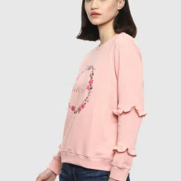 Van Heusen Pink Graphic Print Sweatshirt image 3