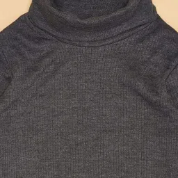 Pantaloons Junior Girls Dark Shadow Cotton Solid Full Sleeves Casual Tops & Tees image 2