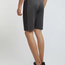 Parx Grey Regular Fit Texture Shorts image 2