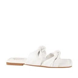 Shoetopia Kids White Casual Slides image 2