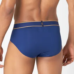 macroman m-series Macroman Blue Polyester Regular Fit Briefs image 2