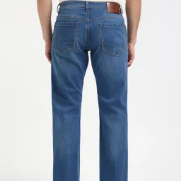 Peter England Blue Cotton Regular Fit Jeans image 2