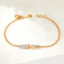 P.N.Gadgil Jewellers Classic Orion Yellow Gold Flexible Bracelet For Women-picture-10