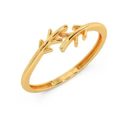 Candere by Kalyan Jewellers BIS Hallmark 18K Yellow Gold Ring-picture-11