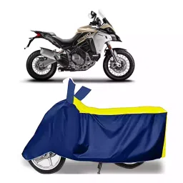 Auto Pearl Bike Cover for Ducati Multistrada (Yellow & Blue)-picture-29