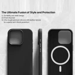 Gripp Heritage Xtreme Mag-Safe Case for Iphone 16 Pro (6.3") 2024 | 8Ft Drop-Tested - Black-picture-23