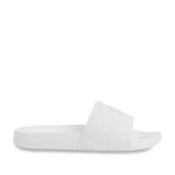 FitFlop Women's White Slides image 1