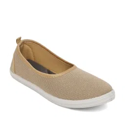 Iconics Women's Beige Flat Ballets image 2