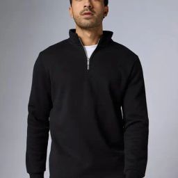 XYXX Pitch Black Relaxed Fit Solid Sweatshirt-picture-21