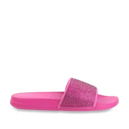 FitFlop Women's Pink Slides image 1