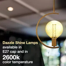 Havells 4 W Chimes G125 LED Lamp Amber E27 Base Cap and 2600 K, LHLDBGHA618R004 image 3