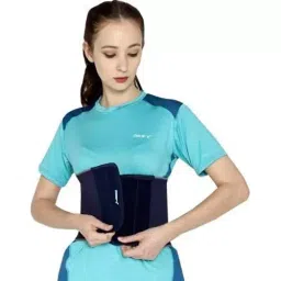 Reify 203.2 mm (8 Inch) After Delivery Tummy Reduction Abdominal Belt in Blue Color for Women, Size XXL image 3