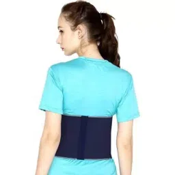 Reify 203.2 mm (8 Inch) After Delivery Tummy Reduction Abdominal Belt in Blue Color for Women, Size XXL image 4