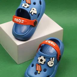 NEOZ Kids Embellished Printed Rubber Clogs-picture-14