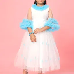 Muhuratam Girls Nylon Gown Dresses-picture-19