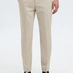 SELECTED Men Slim Fit Mid-Rise Trousers-image-44