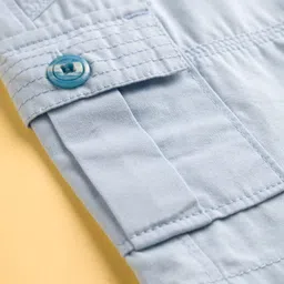 Dapper Dudes Solid Shorts - Blue image 3