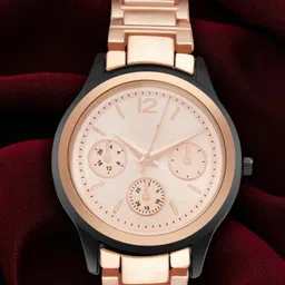SZN Women Dial & Stainless Steel Straps Analogue Watch Lovely copperSZZN-image-64